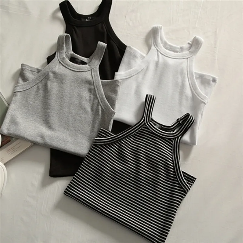 Базовые однотонные футболки женские облегающие топы с открытыми плечами и