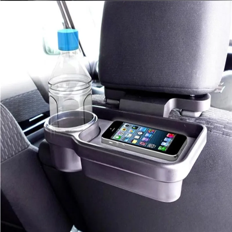 Бесплатная доставка в наличии автомобильный Органайзер на заднее сиденье лоток