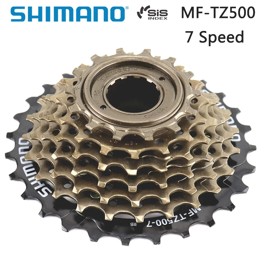 

Shimano MF-TZ500 7 Speed Bicycle Cassette Freewheel 14-28T 14-34T Sprocket 7s Steel for MTB Road Folding Bike Accessories