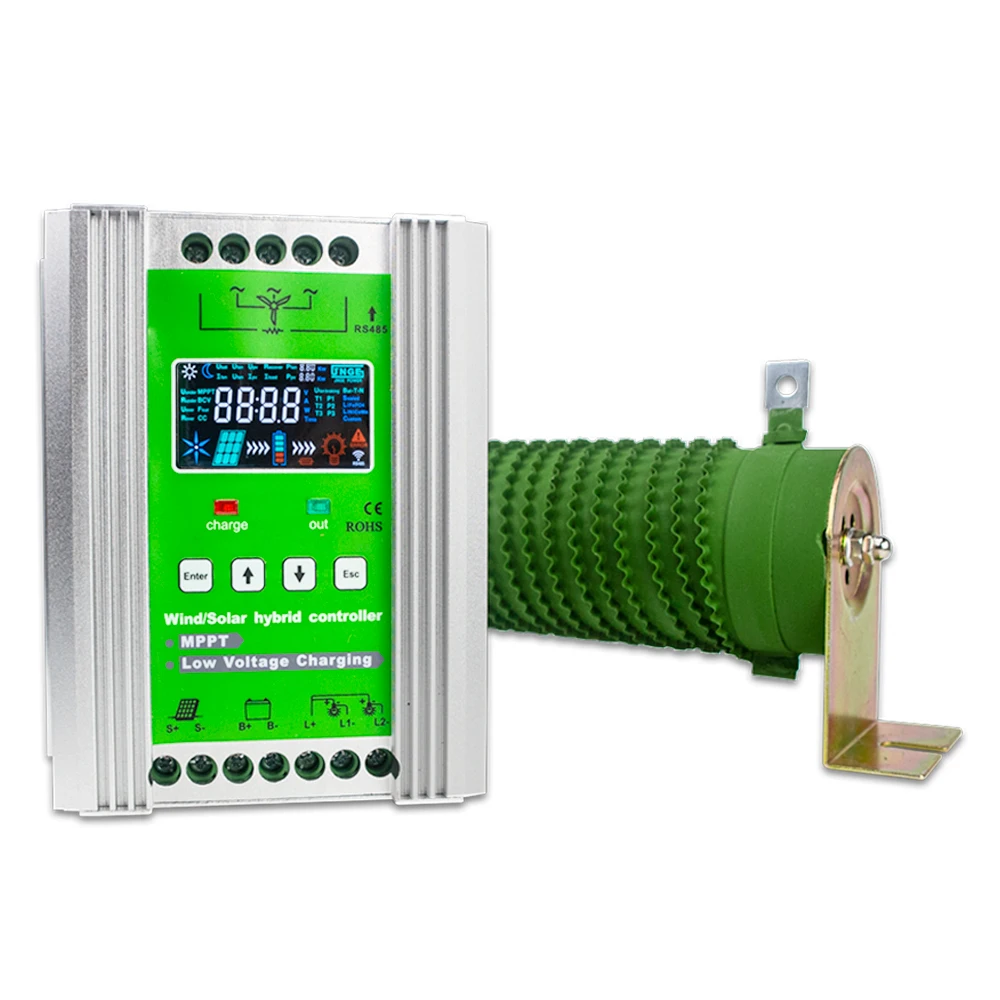 0 3000 Вт со слежением за максимальной точкой мощности гибридной ветровой