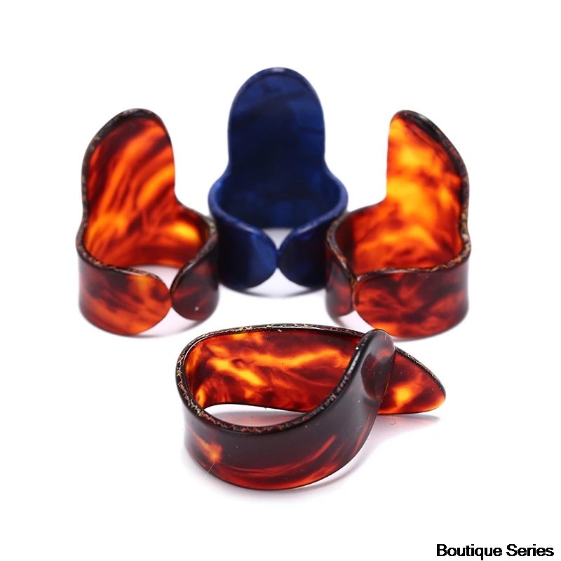 

4pcs Finger Guitar Plectrum 1 Thumb 3 Finger Plectrum Guitar Accessories Music Protection Supplies