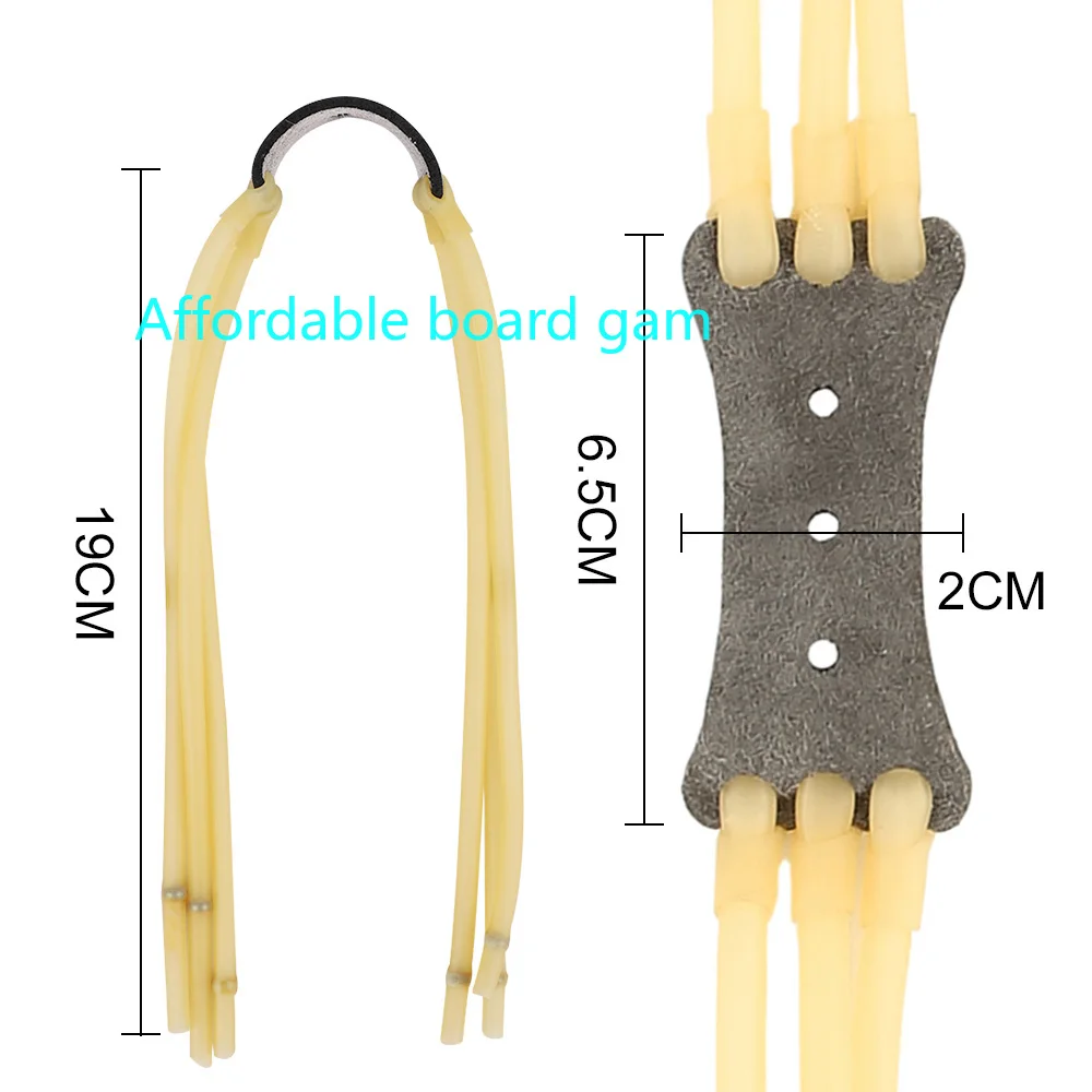 

3 cards 6 shares Elastic Slingshot fitting rubber band For Outdoor Camping slingshot 6pcs/lot