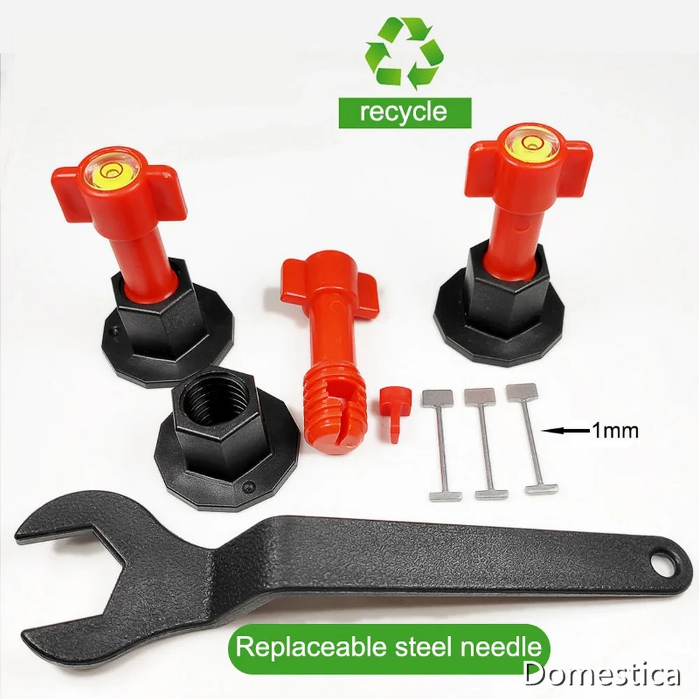 

75PCS Flat Ceramic Level Wedges Tile Spacers Tile Leveling System Leveler Locator Spacers Plier For Flooring Wall Tile Spacer