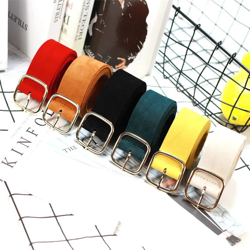 2021 стиль Новинка В стиле ретро Бархатные женские туфли на квадратном Пряжка