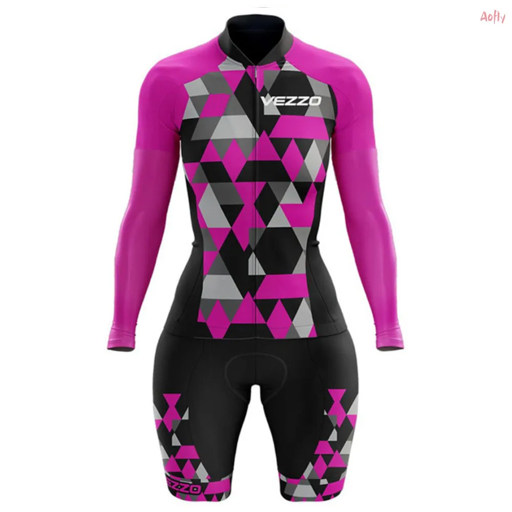 Новинка 2021 женская одежда для велоспорта VEZZO с Обезьянами короткий комбинезон