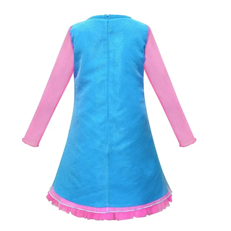 Kids Costumes Girls Trolls Poppy Costume Dress For Halloween for Carnaval Fancy Cosplay Girl Wig | Тематическая одежда и