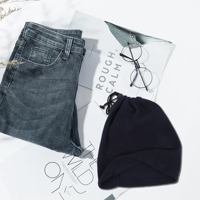 Синий флисовый теплый шарф для шеи лыжная одежда сноуборда|Шарфы| |