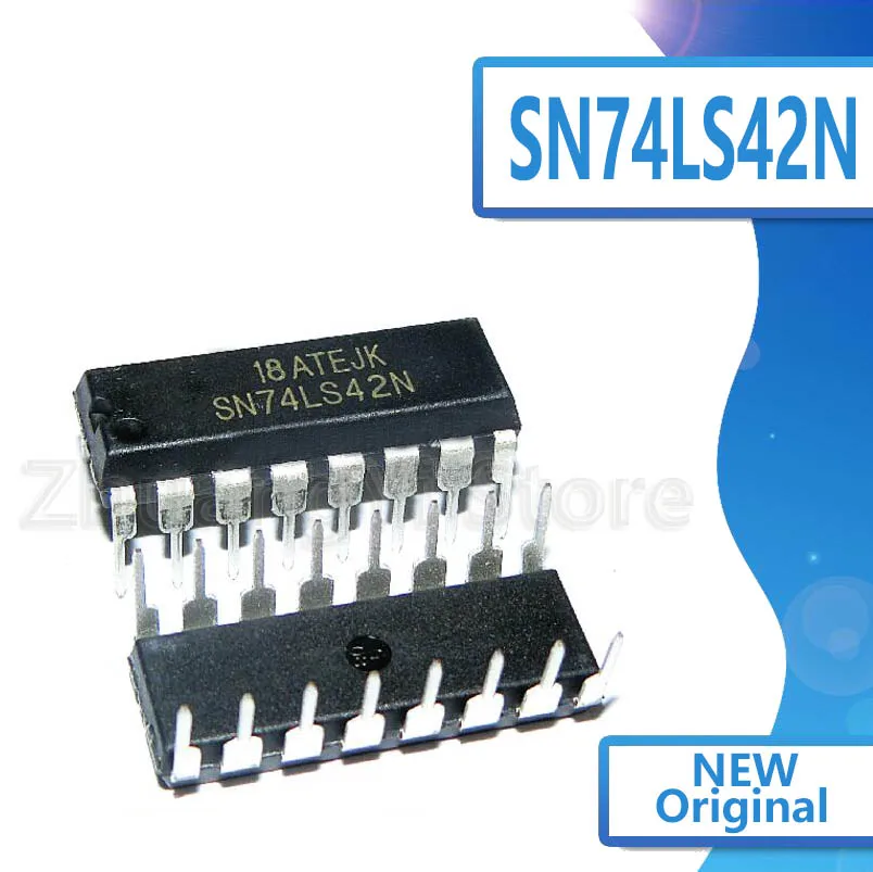 10 шт./лот новый запас десятичный декодер SN74LS42N 74LS42 DIP 16 74LS42|Органайзеры для кабеля|