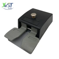 yast dental supplies square 2 hole 4 hole foot control pedal with foot pedal tube for dental chair unit spare part