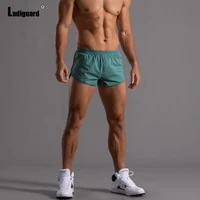 ladiguard plus size men fashion leisure shorts 2022 summer new sexy elastic waist skinny shorts male casual beach short pants