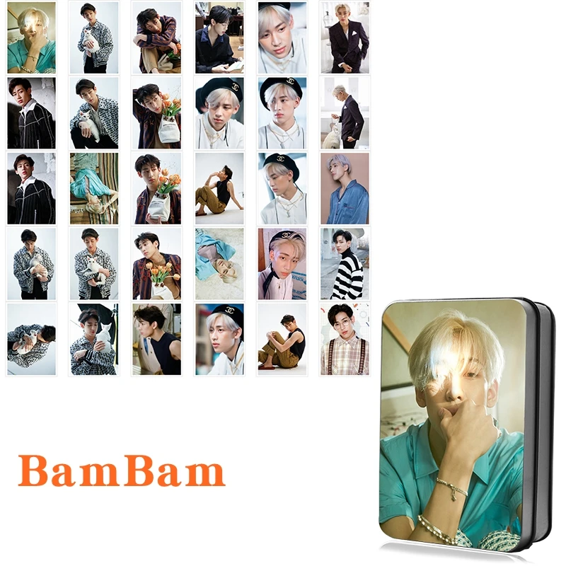 Третий альбом Kpop GOT7 &ltподарок: вы&gt Полароид фото ЛОМО карточка K-pop подарки для