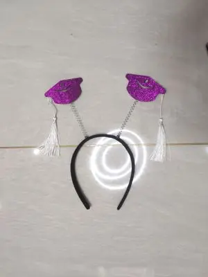 НОВЫЙ Выпускной реквизит для церемоний сезон повязка на голову докторская