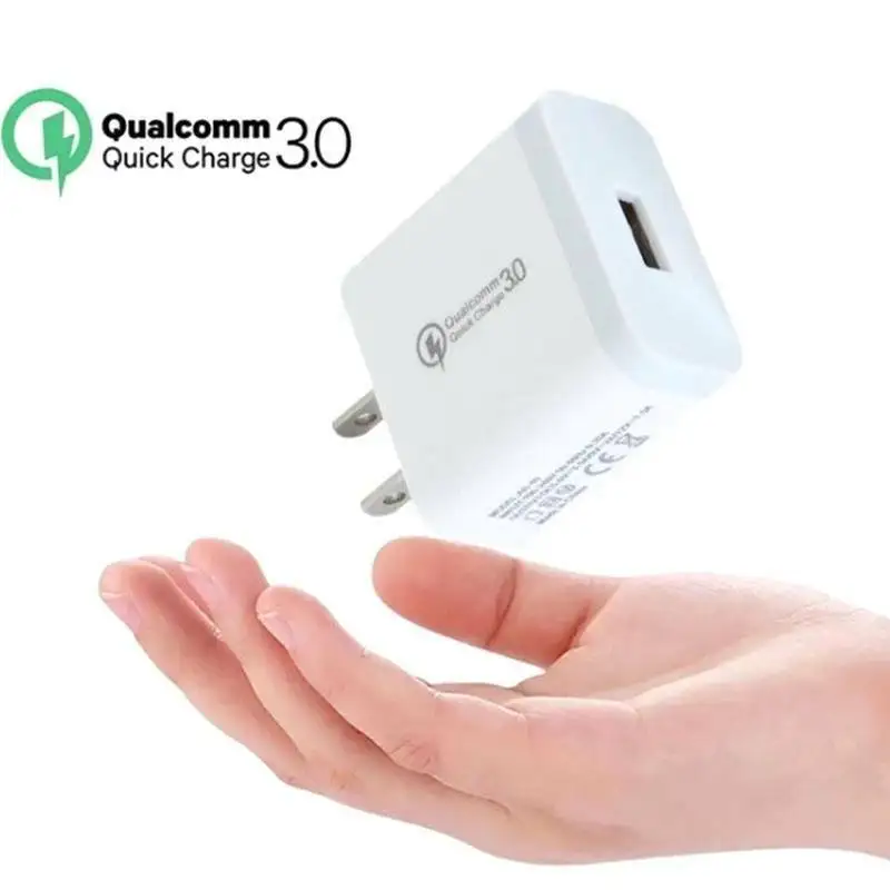 

3 Pin Plug Charger Wall Power Adapter Universal With 3 USB Ports iPhone Android