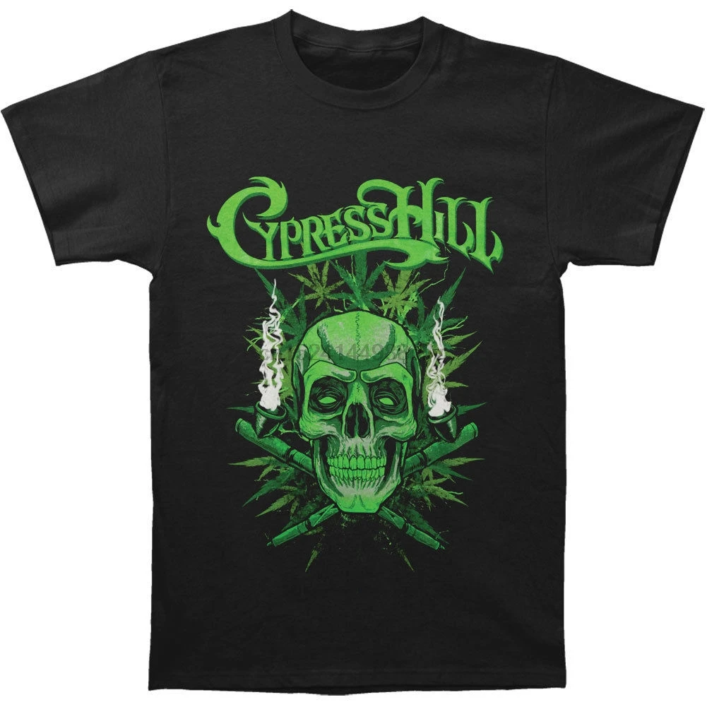 

Cypress Hill Men 420 T Shirt Black 2018 Hot Sale New Men T Shirt