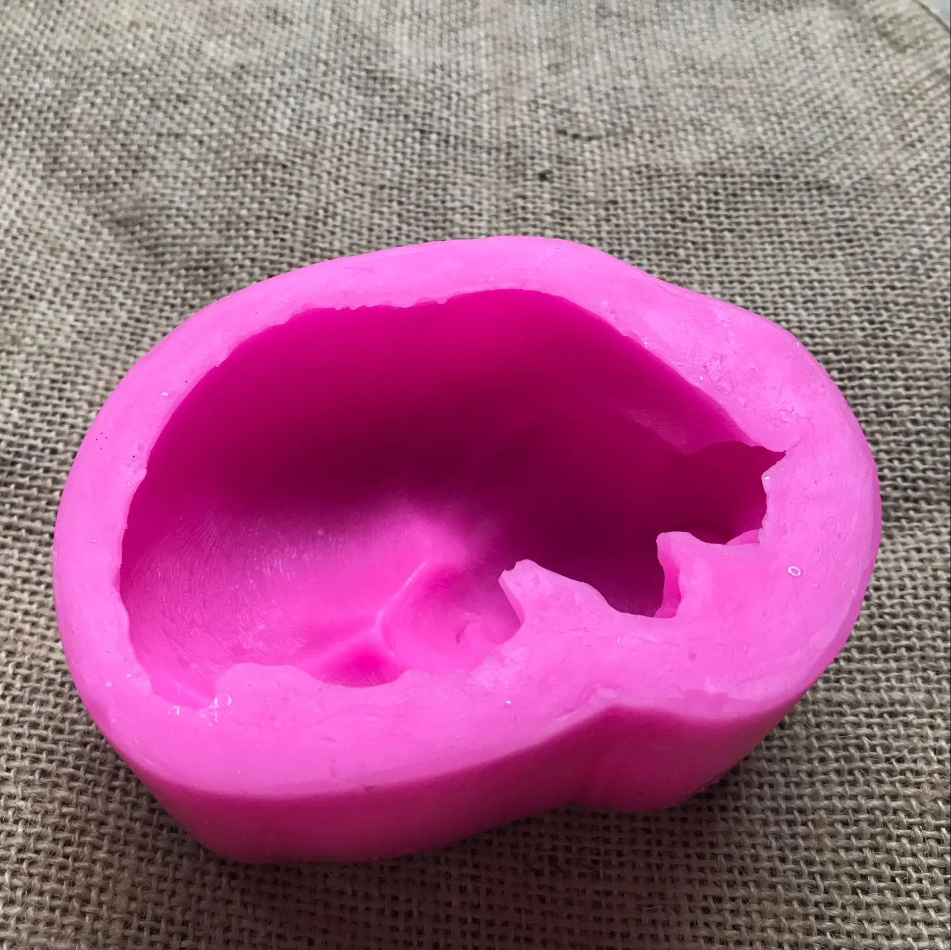 Рождественские полимерные формы силиконовые милые щенки собаки животные 3D