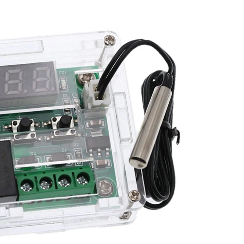 

W1209 DC 12V Digital Temperature Controllear Thermostat Switch Plate W1209 Case