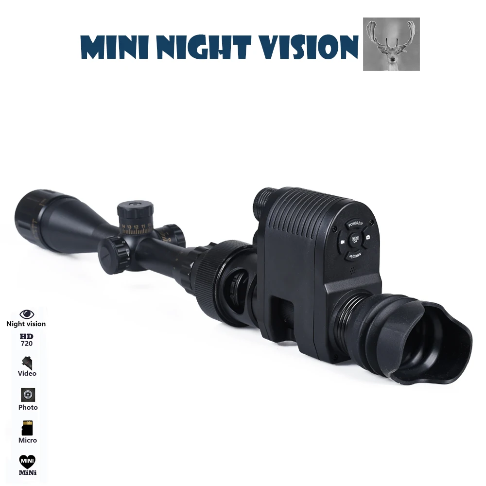 

Mini Hunting Scope Night Vision Camera Digital Integrated IR Night Vision Device Riflescope Optical Sight Infrared Camera