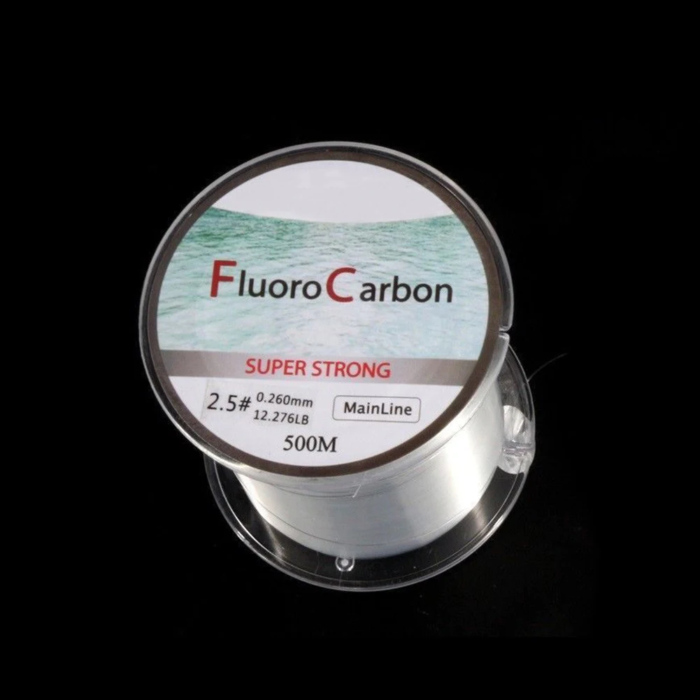 Леска рыболовная 500 м из нейлона сверхпрочная износостойкая инструмент для