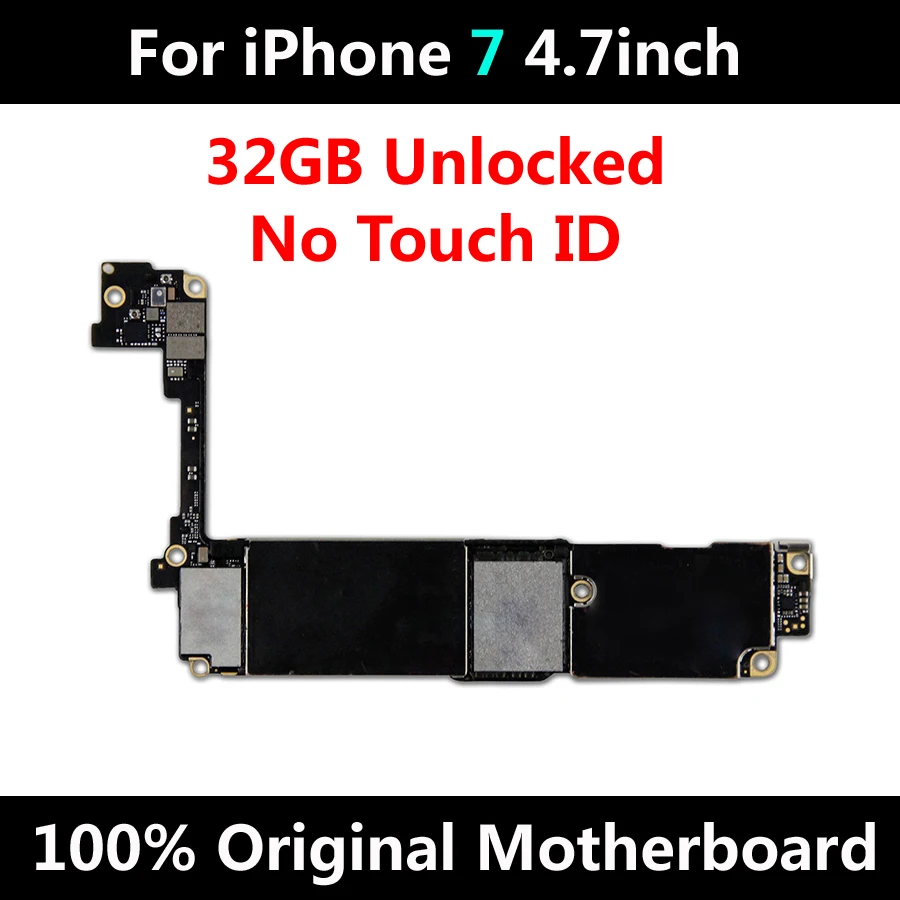 Оригинальная материнская плата для iphone 7 4 дюйма разблокированная с/без