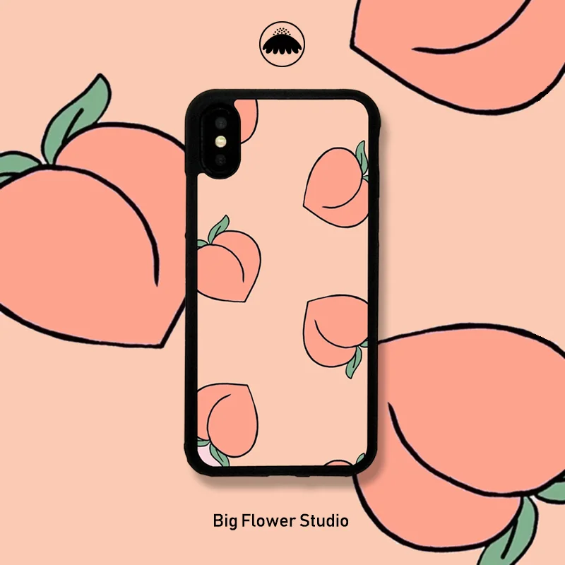 Bigflower милые вкусные персики розовые девчачьи предотвращают случайное падение
