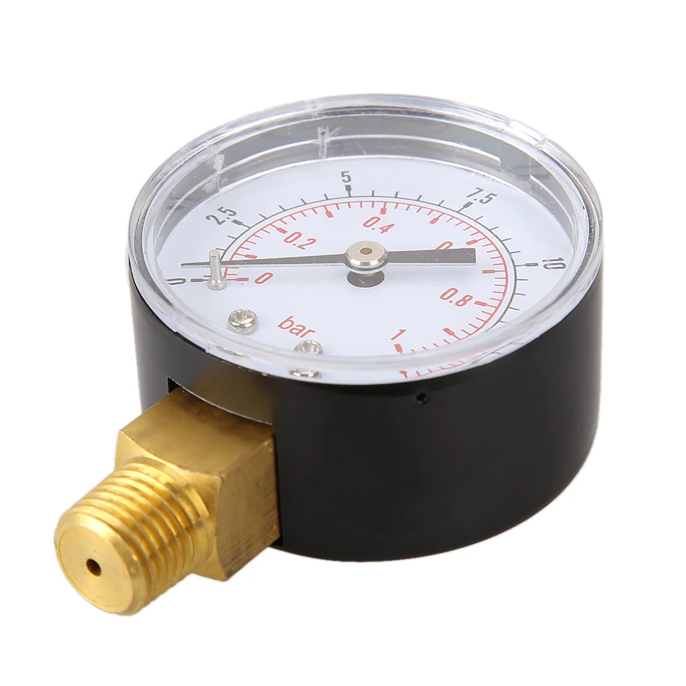 1 шт. Φ 0/15 PSI 0/1 топливный воздушный компрессор измеритель низкого давления