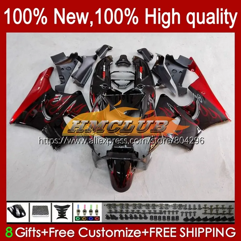 

900CC Body For HONDA CBR919RR CBR Red flames hot 919RR 900RR 900 919 RR 9No.5 CBR900 CBR919 RR CBR900RR 98 99 1998 1999 Fairings