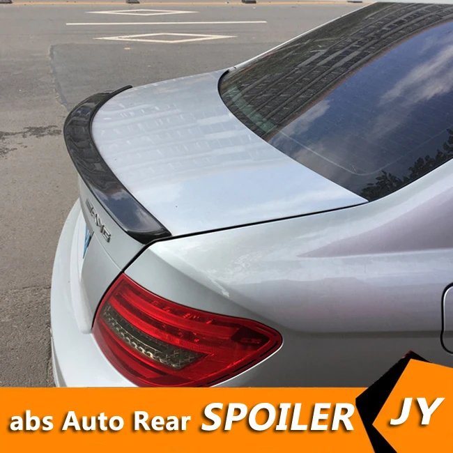 Спойлер для Mercedes Benz W204 2008 15 C180/C200/C230 C class спойлер высококачественный из