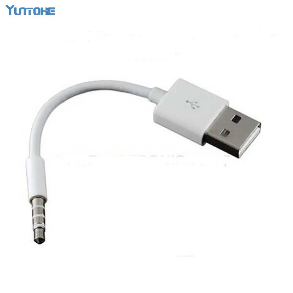 100 шт. USB кабель 2 0 зарядное устройство синхронизации M до Аудио разъем для