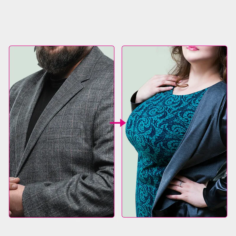 Silicone Breast Implant for Casual Wearer Super Big Fake Breast G Cup Transgender Fake Breast