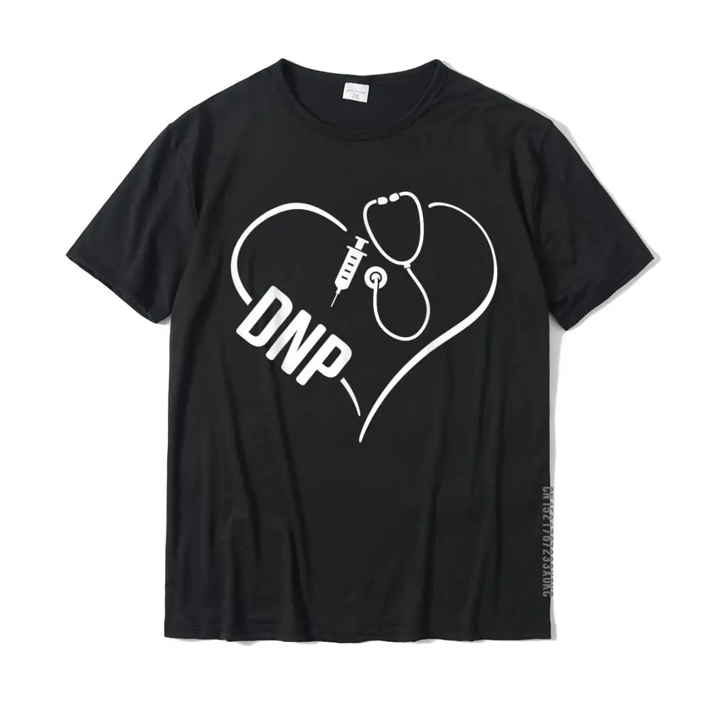

DNP Doctor Of Nursing Practice Heartbeat RN Nurse T-Shirt Custom Top T-Shirts For Boys Cotton Tops T Shirt Casual Plain