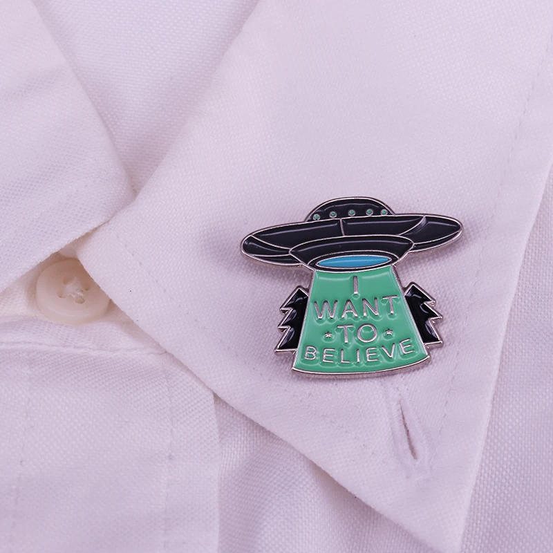 Тематическая брошь xфайлы значок Mulder Scully эмалированная булавка постер декор