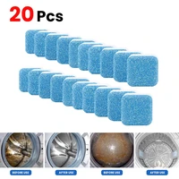 20 pcs useful washing machine cleaner descaler deep cleaning remover deodorant durable multifunctional laundry supplies