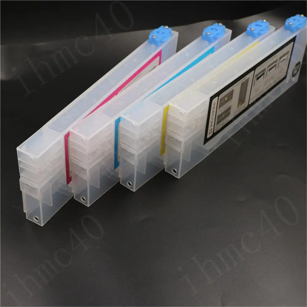 Подкрасить картридж для растворителя принтера Roland Mutoh Allwin Xuli Wit color с длинным субрезервуаром системы оптовых поставок.