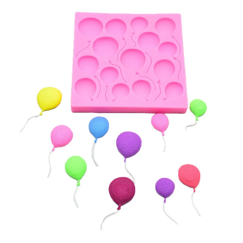 

DIY Baubles Silicone Fondant Balloon Mould Cake Chocolate Decorating Baking Mold