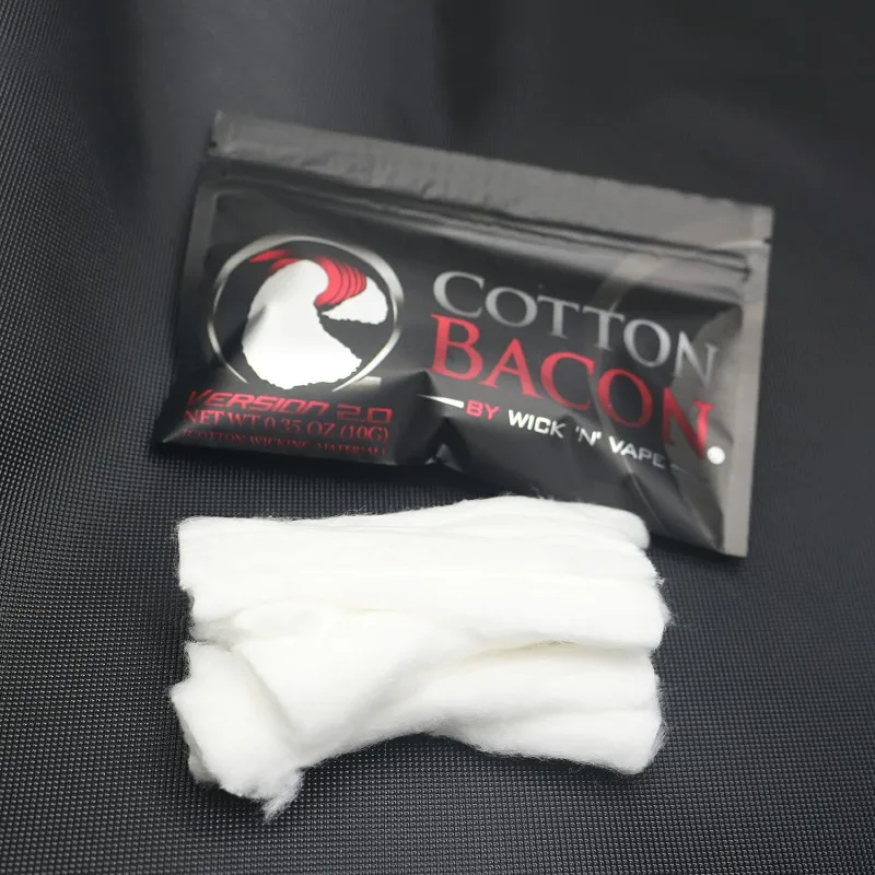 

10PCS Vape Cotton Organic Cottons For Electronic Cigarette Rebuildable RDA RBA DIY Atomizer Heating Wire DIY atomizer