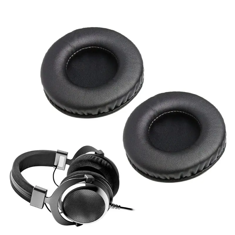 1 пара протеиновых кожаных подушек для ушных Beyerdynamic DT880 DT860 DT990|Аксессуары