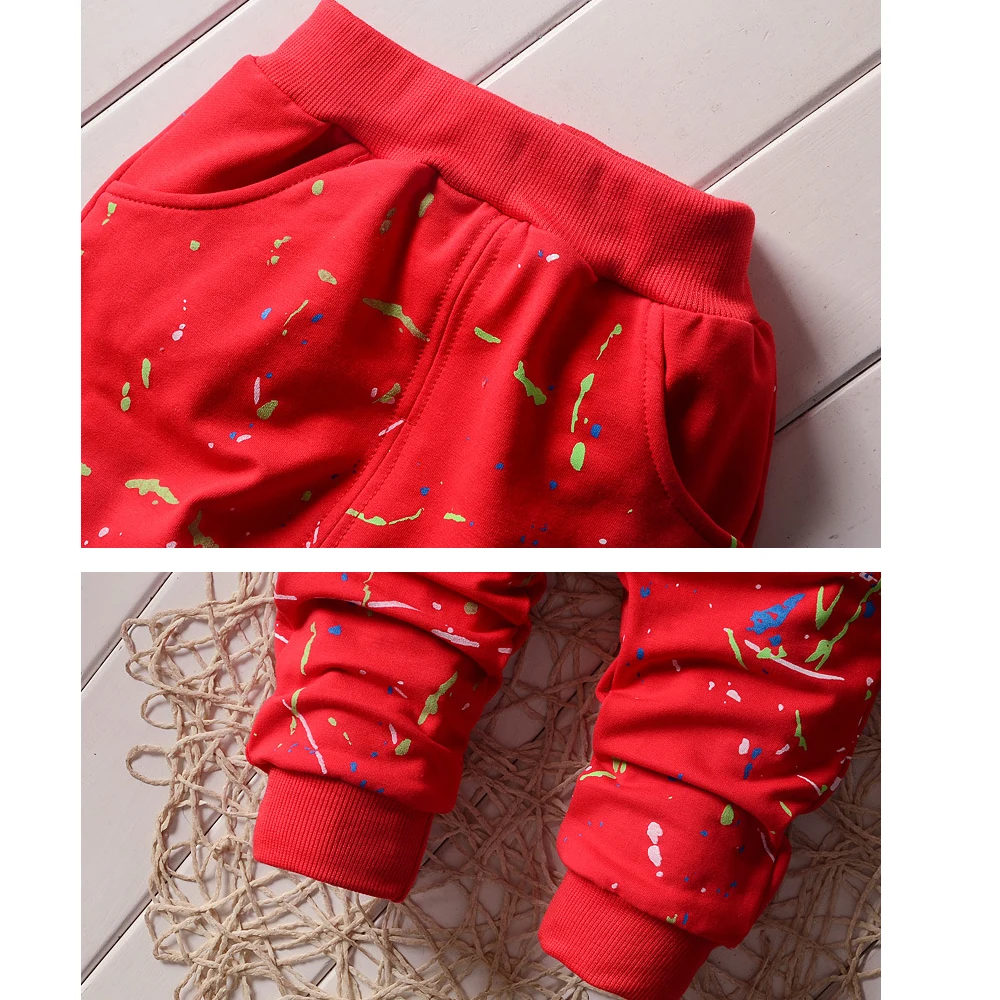 

Toddler Outfits Boys Clothes Autumn Winter Kids tracksuit Clothes Hooded+Pant Children Clothing Suit For Boys Sets 2 3 4 Year