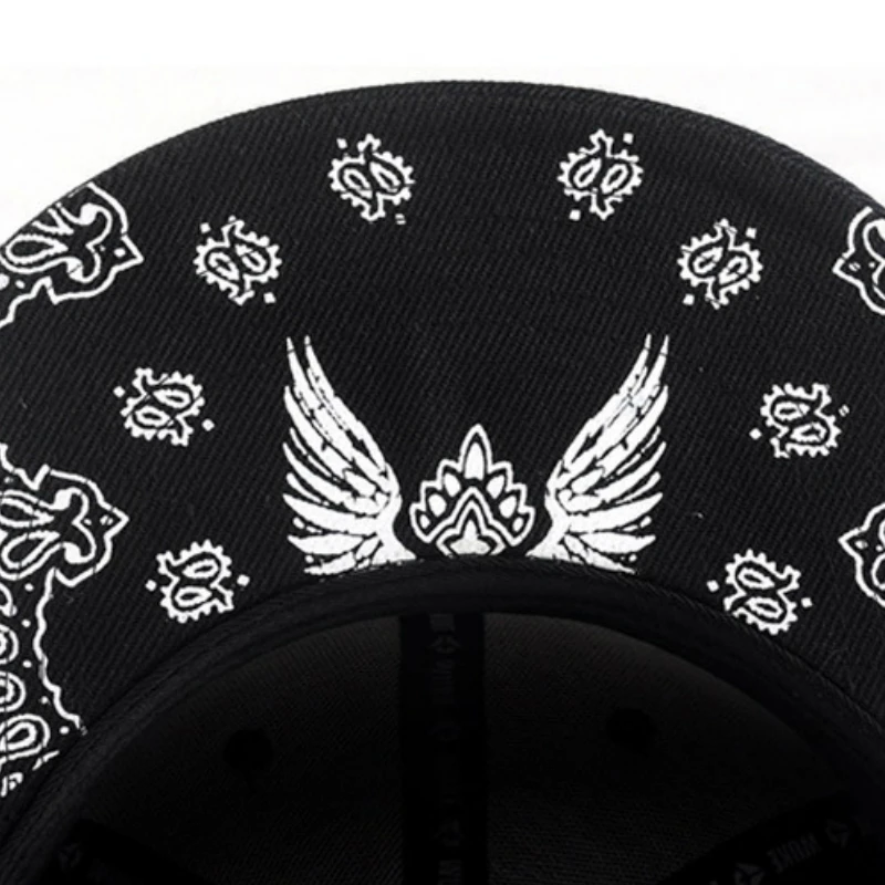 

Embroidery Cross Snap Back Baseball Cap Teenagers Flat Brim Girls Young Man Summer Spring Baseball Hat
