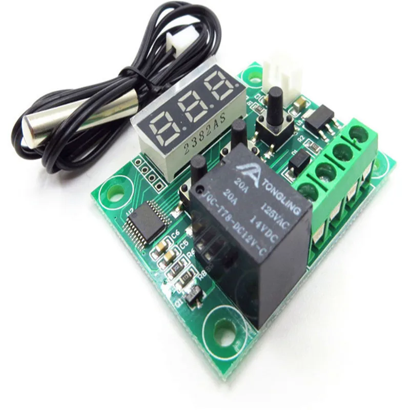 5 шт. W1209 термостат терморегулятор переключатель контроля инкубации 12 В 50 110 C