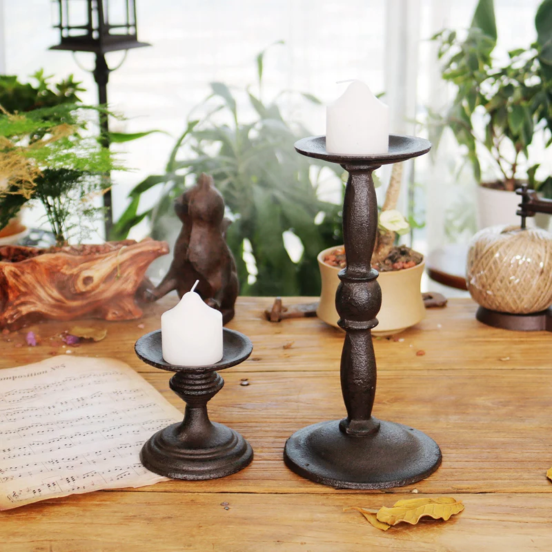 

Metal Candles Candelabra Candlestick Holder Nordic Style Candle Holders Wedding Decorations Pillar Candle Holder Home Decoration