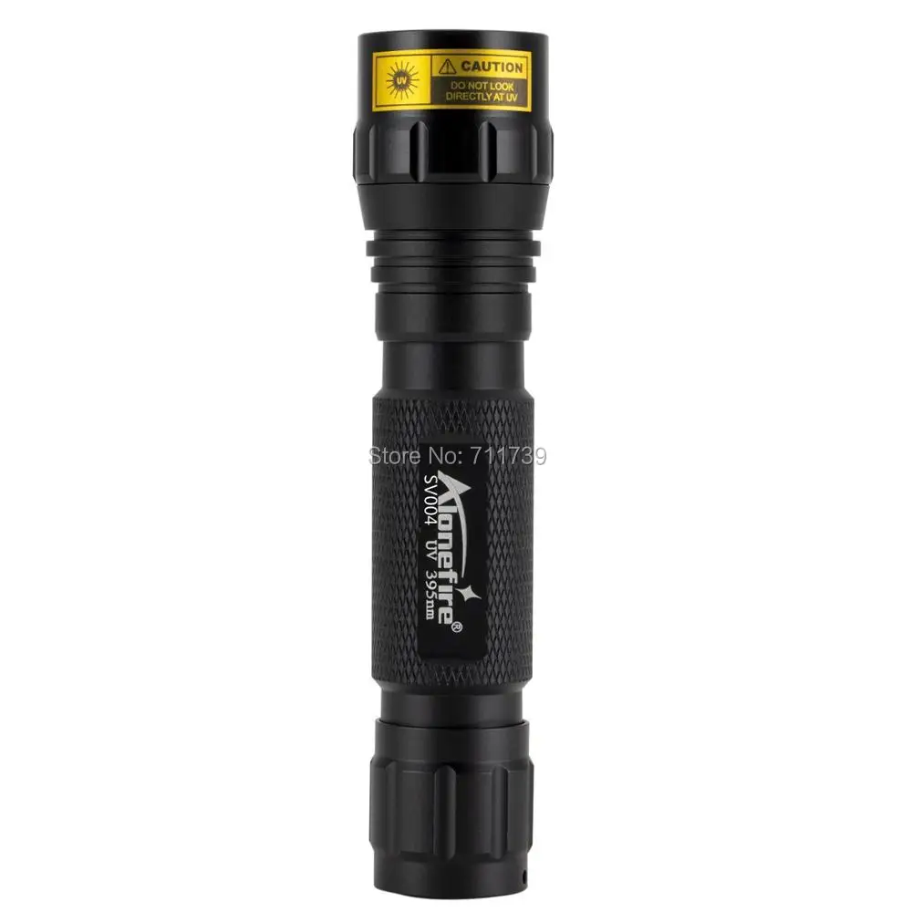 AloneFire SV004 LG ультрафиолетовый светильник 5 Вт высокой мощности 365nm/395nm УФ-вспышка светильник УФ-черный светильник детектор пятен мочи для домашних животных скорпион