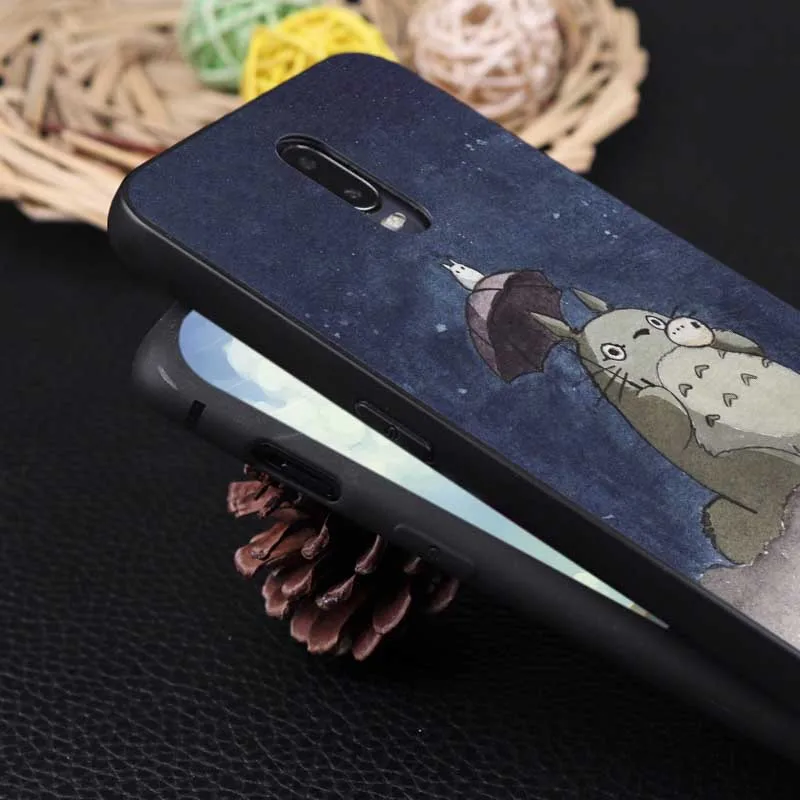 Soft silicone Cover Phone Case for oneplus one plus 7 pro 7t 6 6t 5t Totoro Anime |