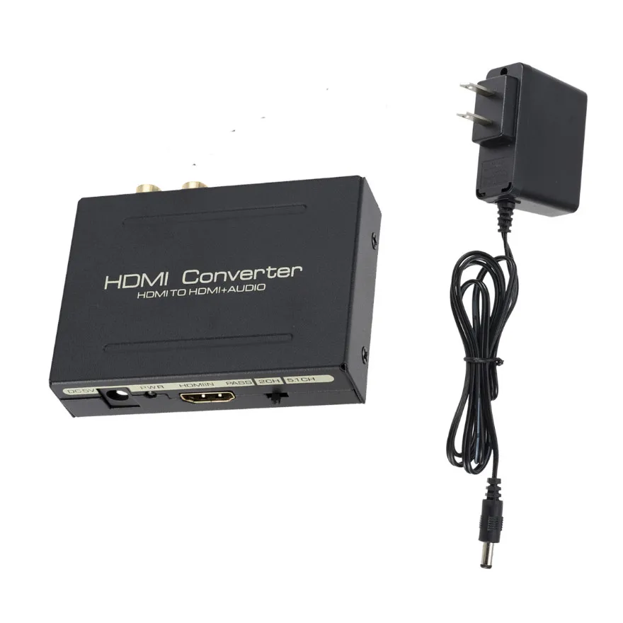 Аудио конвертер HDMI 5.1CH адаптер экстрактора звука декодер усилителя DAC 1080P стерео