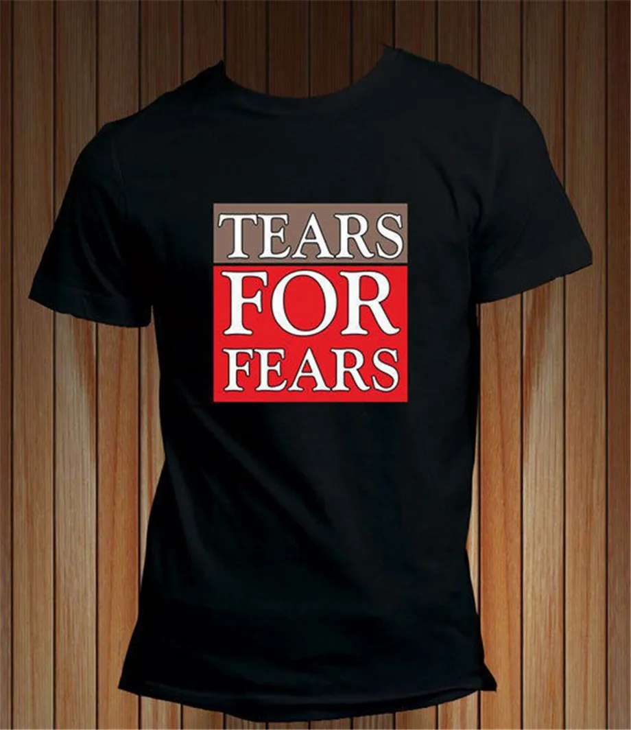 Футболка с логотипом рок-группы Tears For feares футболка хорошего качества брендовая