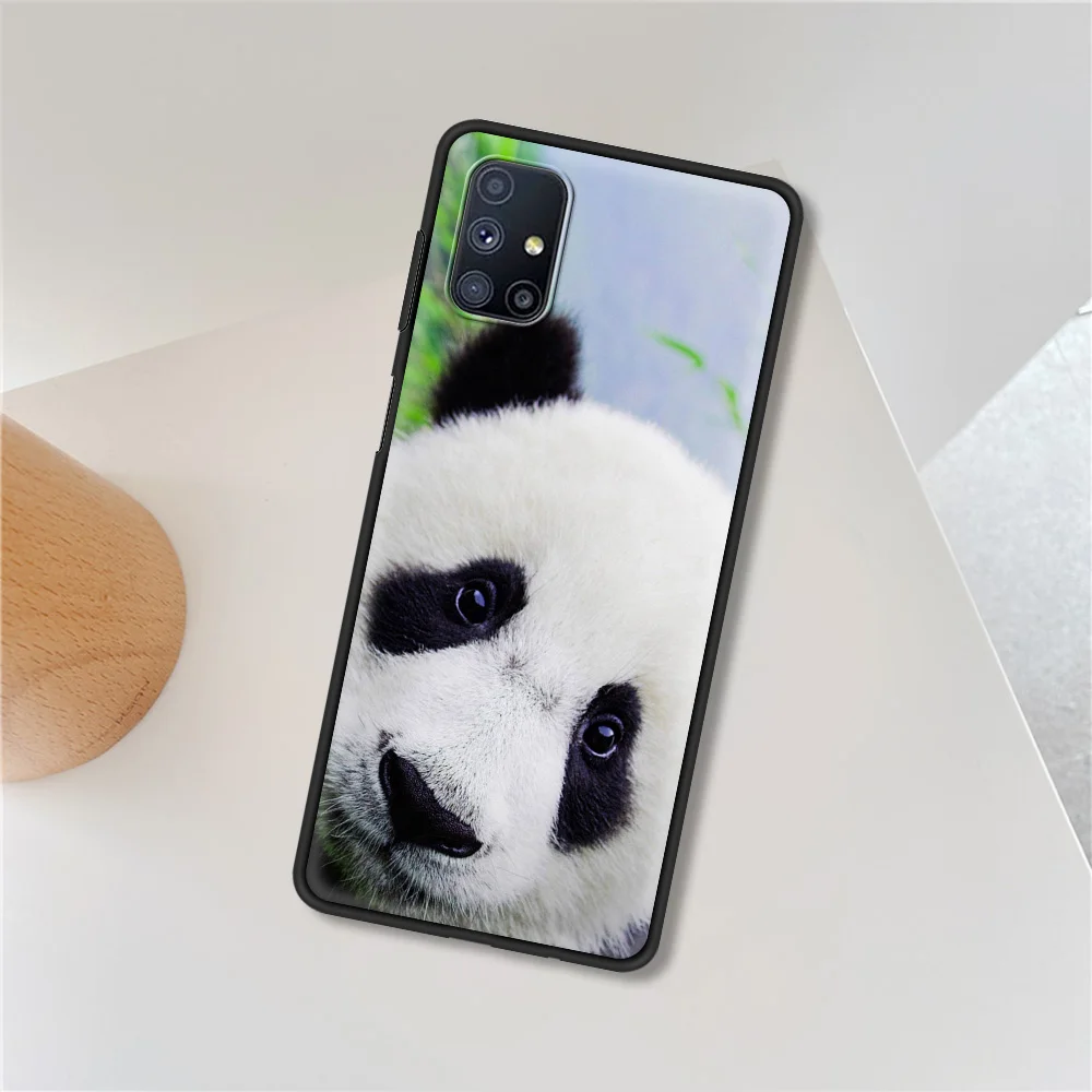 

Panda Silicone Soft TPU Coque for Samsung Galaxy M01 M11 M21 M31 M31S M51 A7 A9 2018 Luxury Phone Case Cover