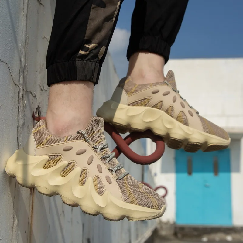 Новая спортивная обувь для мужчин тренд уличный коренастый кроссовки