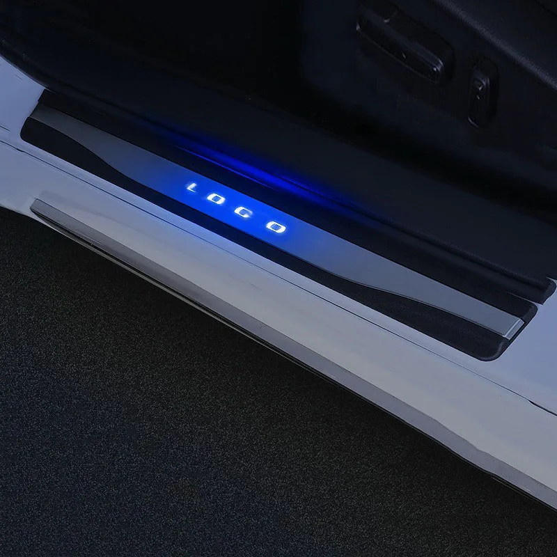 Автомобильный Стайлинг Подходит для HONDA Accord- дверной порог Накладка педаль Шаг Добро пожаловать педаль автомобильные аксессуары