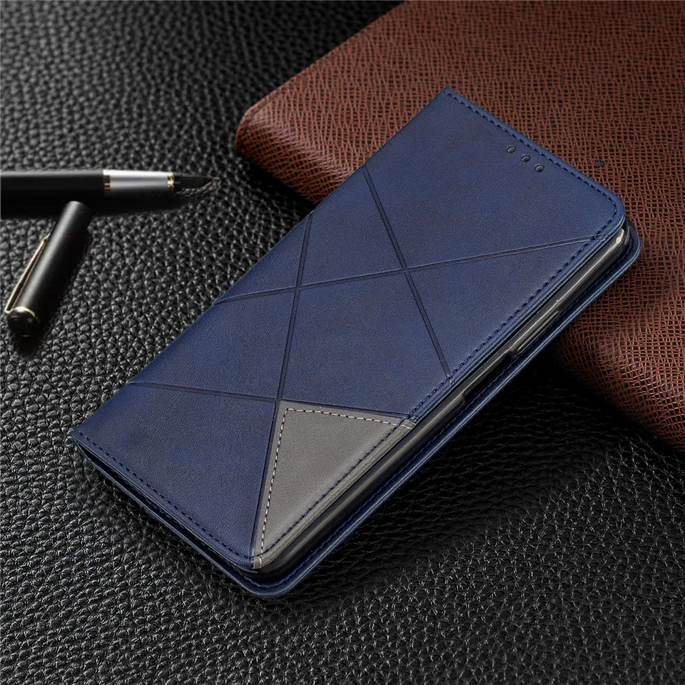 Кожаный флип-чехол-кошелек на для Honor 9X Pro Хуавей Хонор 9x про чехол-книжк роскошный 3D Магнитный чехол держатель для карт чехол на для huawei Honor9X Honor9XPro Pro