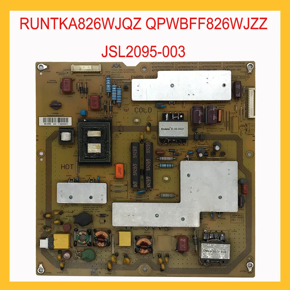 RUNTKA826WJQZ QPWBFF826WJZZ JSL2095 003 источник питания для Sharp LCD 40NX430A 40LX430A TV Plate плата