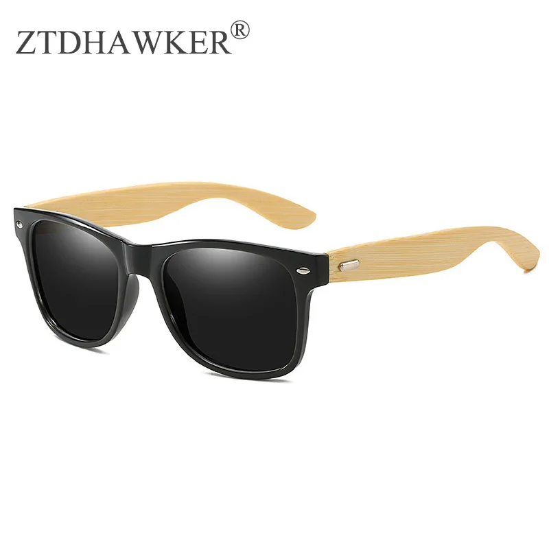 

Men and Women Polarized Sunglasses Glasses Fashion Bamboo Eyeglasses Driving Mirror Colorful Film Series